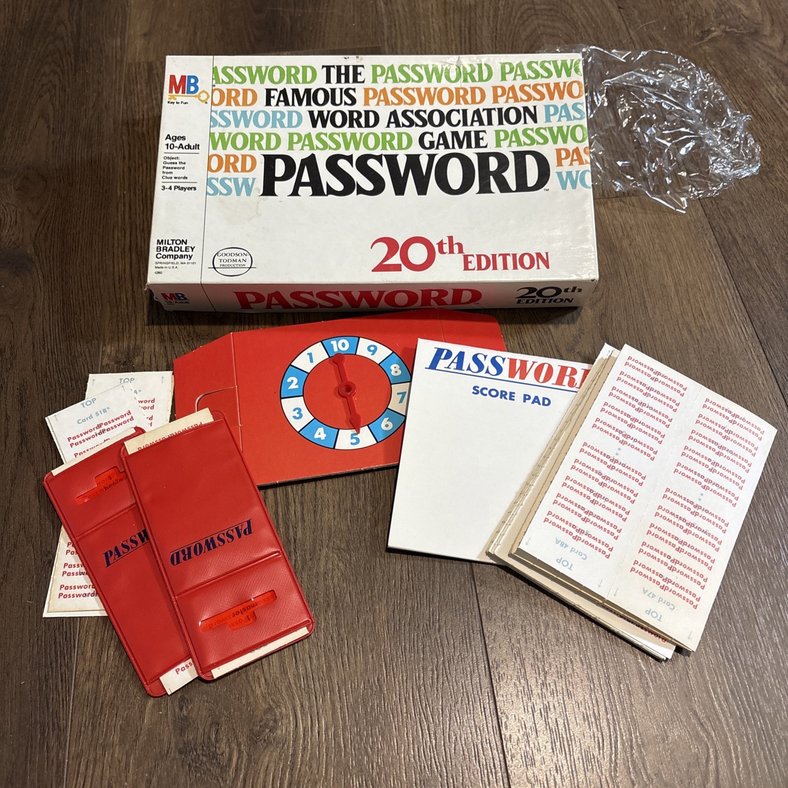 Password 20th Edition Vintage 1978 Game 100% Complete Excellent Condition