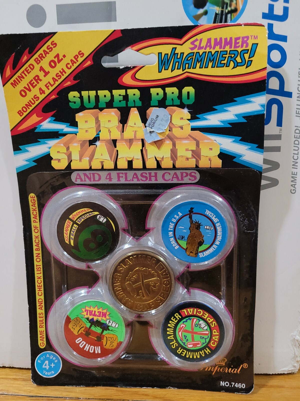 NIP・Super Pro Brass SLAMMER WHAMMERS・4 Flash Caps・1 Slam -CapVac -Mondo Metal