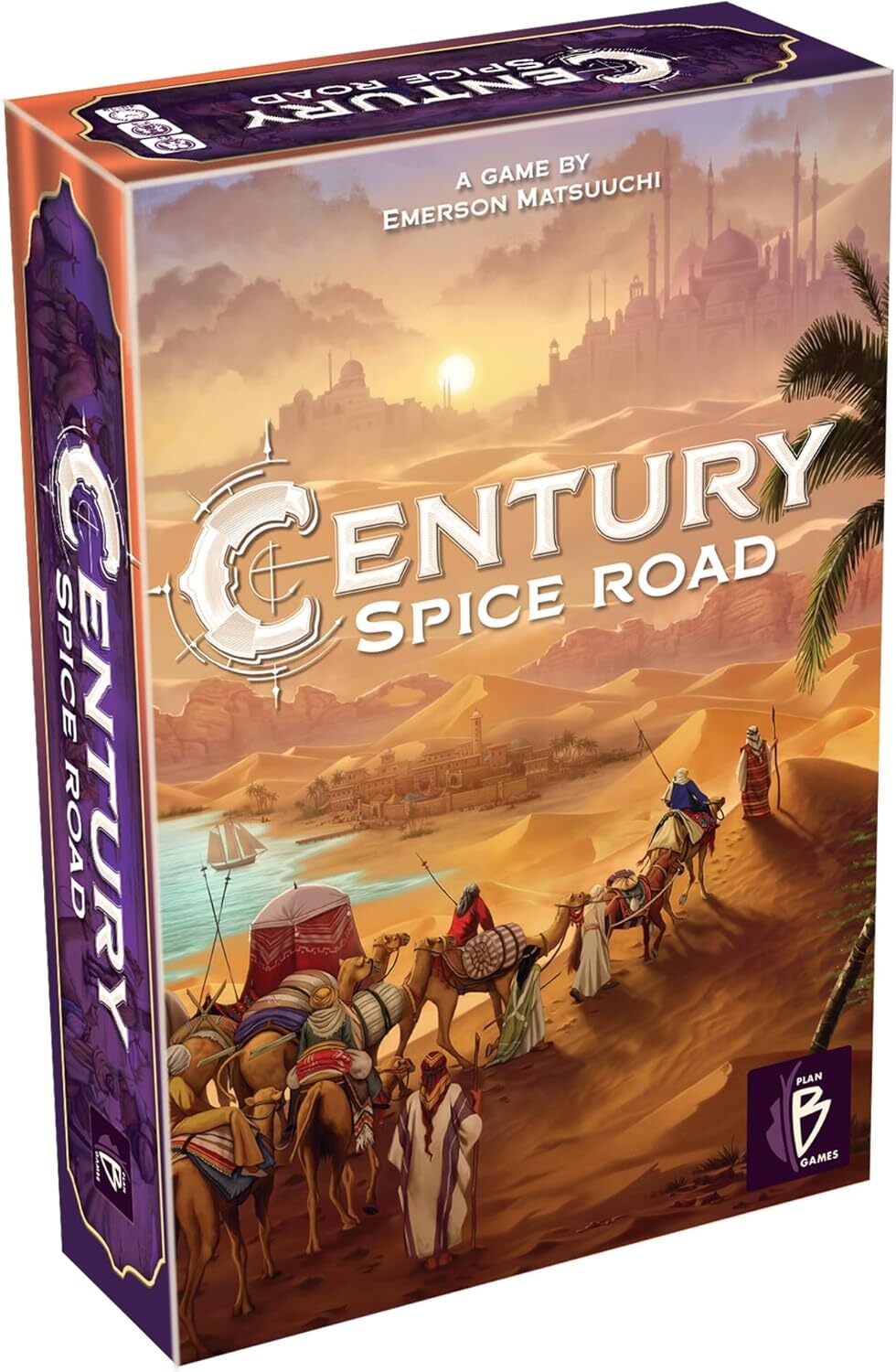 Plan B Games 2 to 4 Players Century Spice Road Family Board Game, Ages 8 +