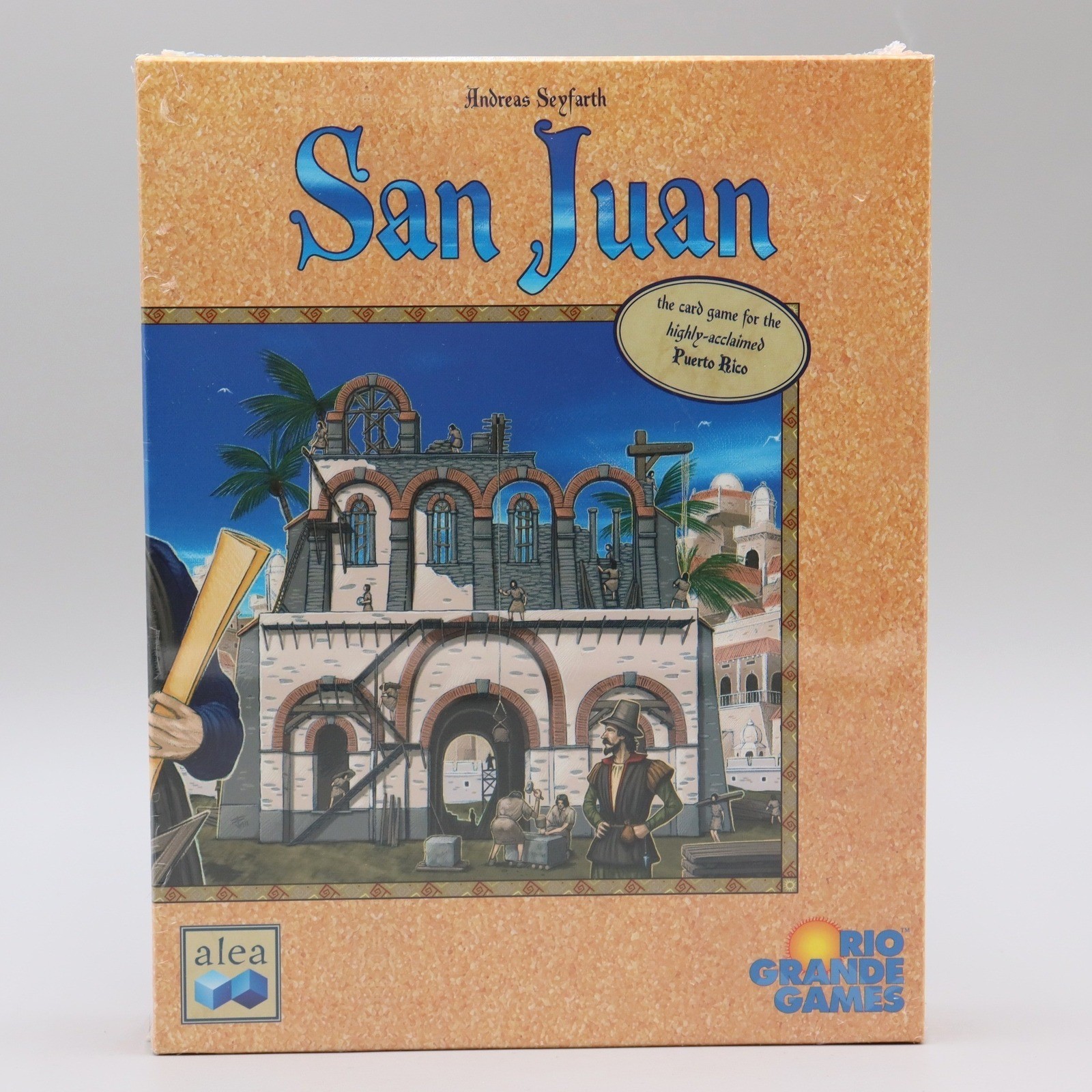 Rio Grande Games San Juan Card Game Andreas Seyfarth New Sealed 2004 Strategy