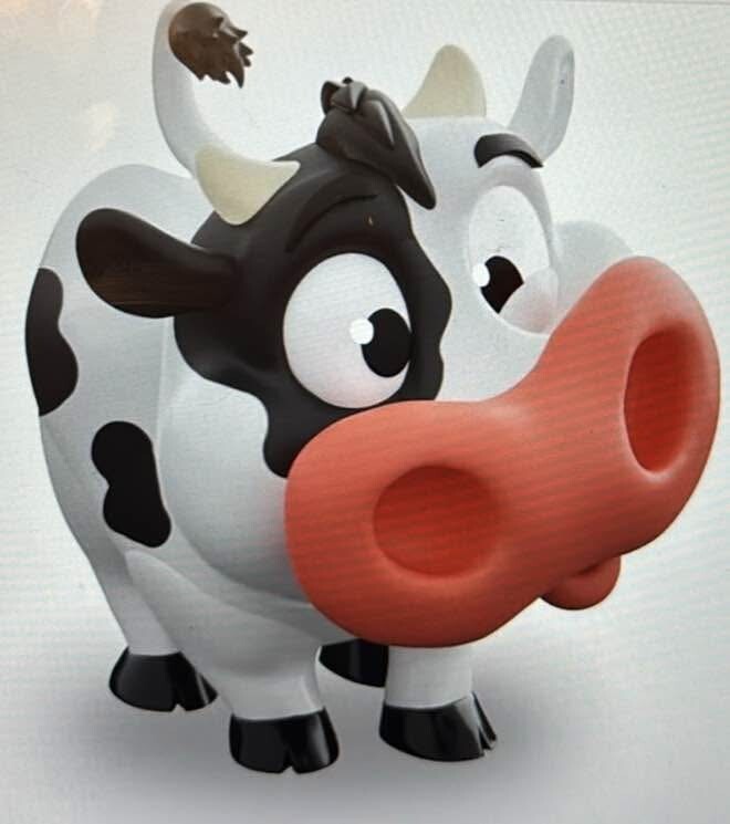 Goliath Moo Moo Achoo Game Funny Sneezing Cow Action Game for Kids Ages 4+