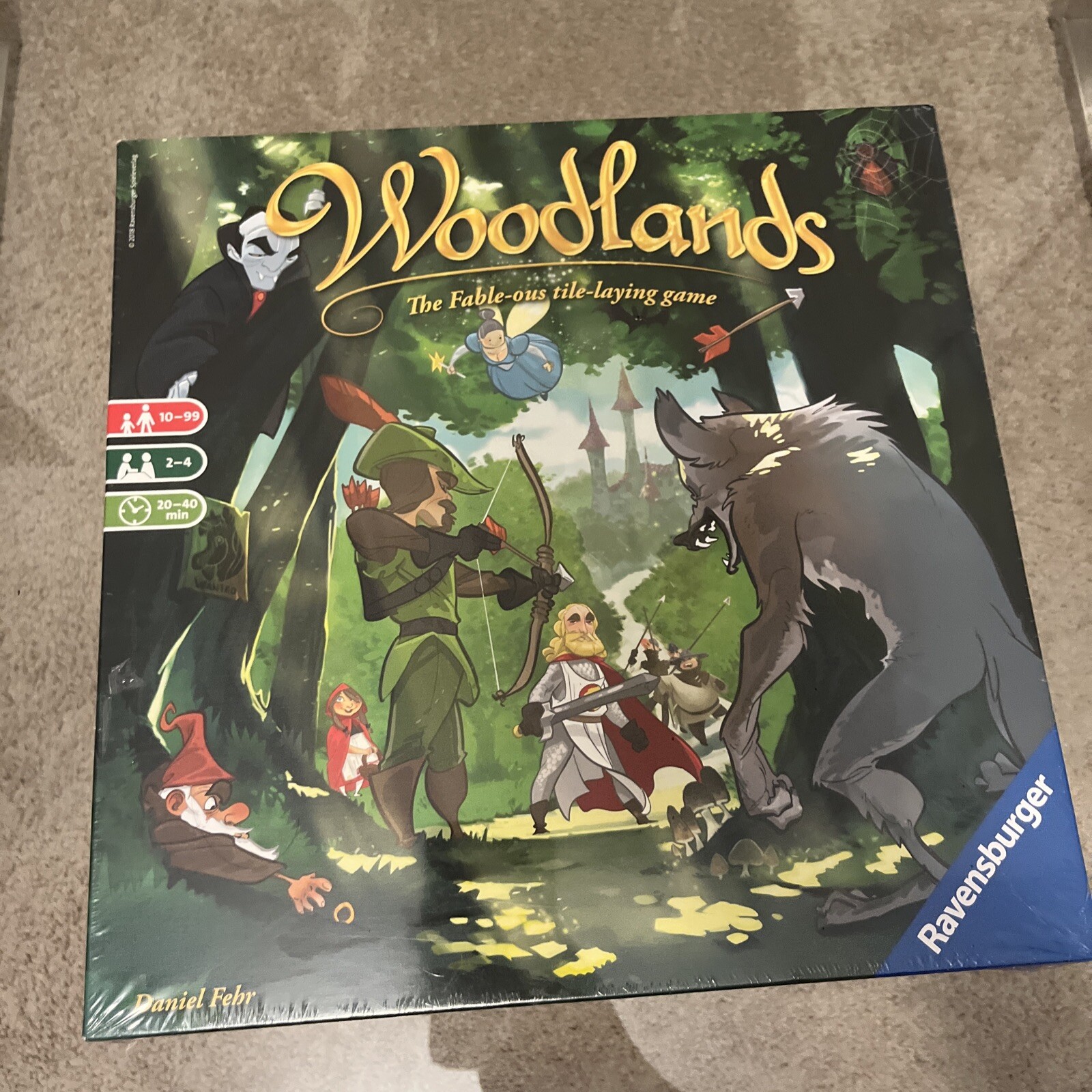 Woodlands The Fable-ous Tile Laying Game by Ravensburger. New & Sealed. 2018.