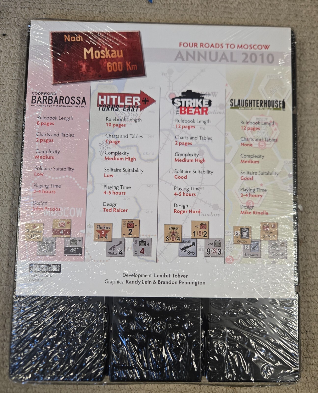 AGAINST THE ODDS ANNUAL 2010: Four Roads to Moscow (Box) – NEW
