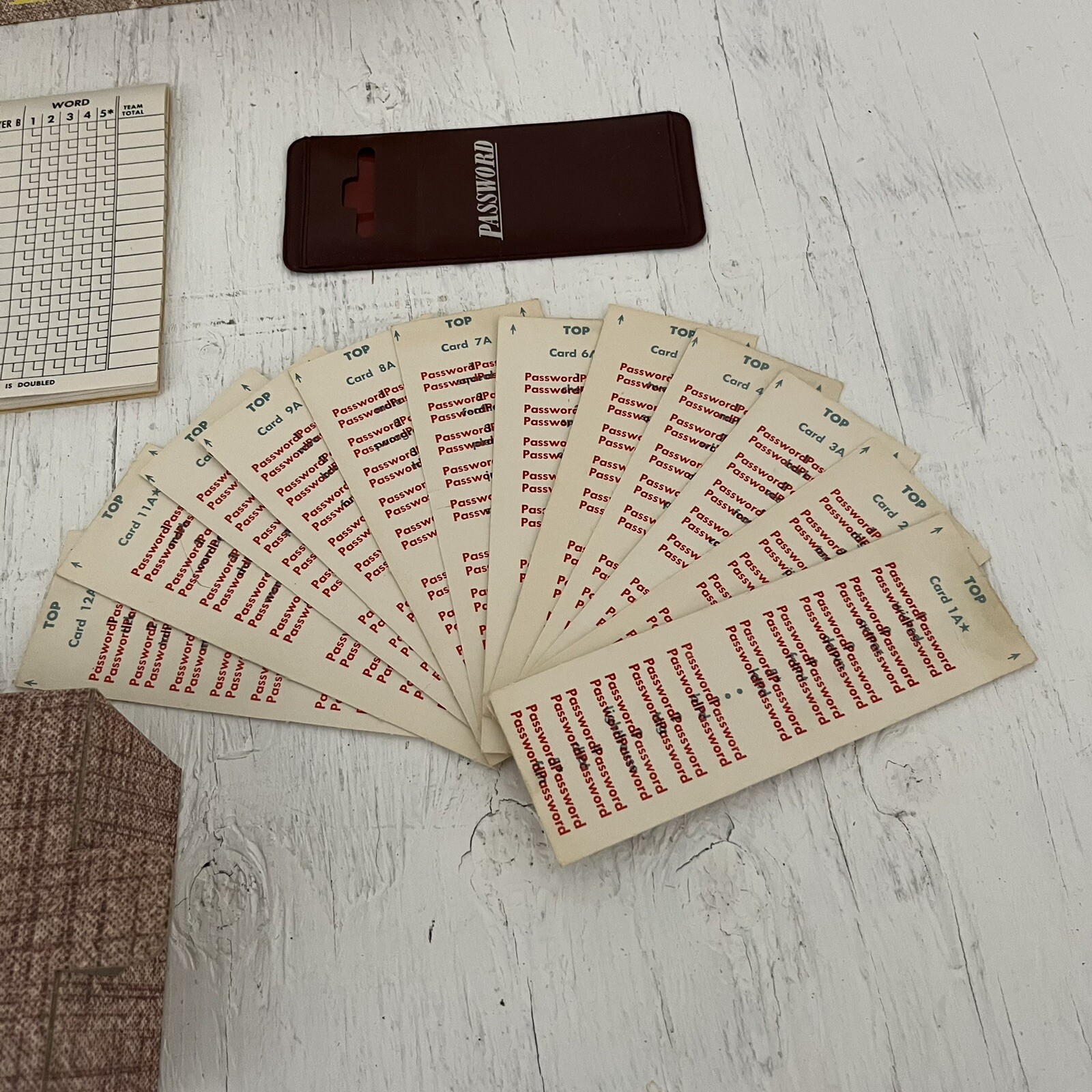 Vintage 1962 Password As Seen on TV #4260 by Milton Bradley – Made in USA