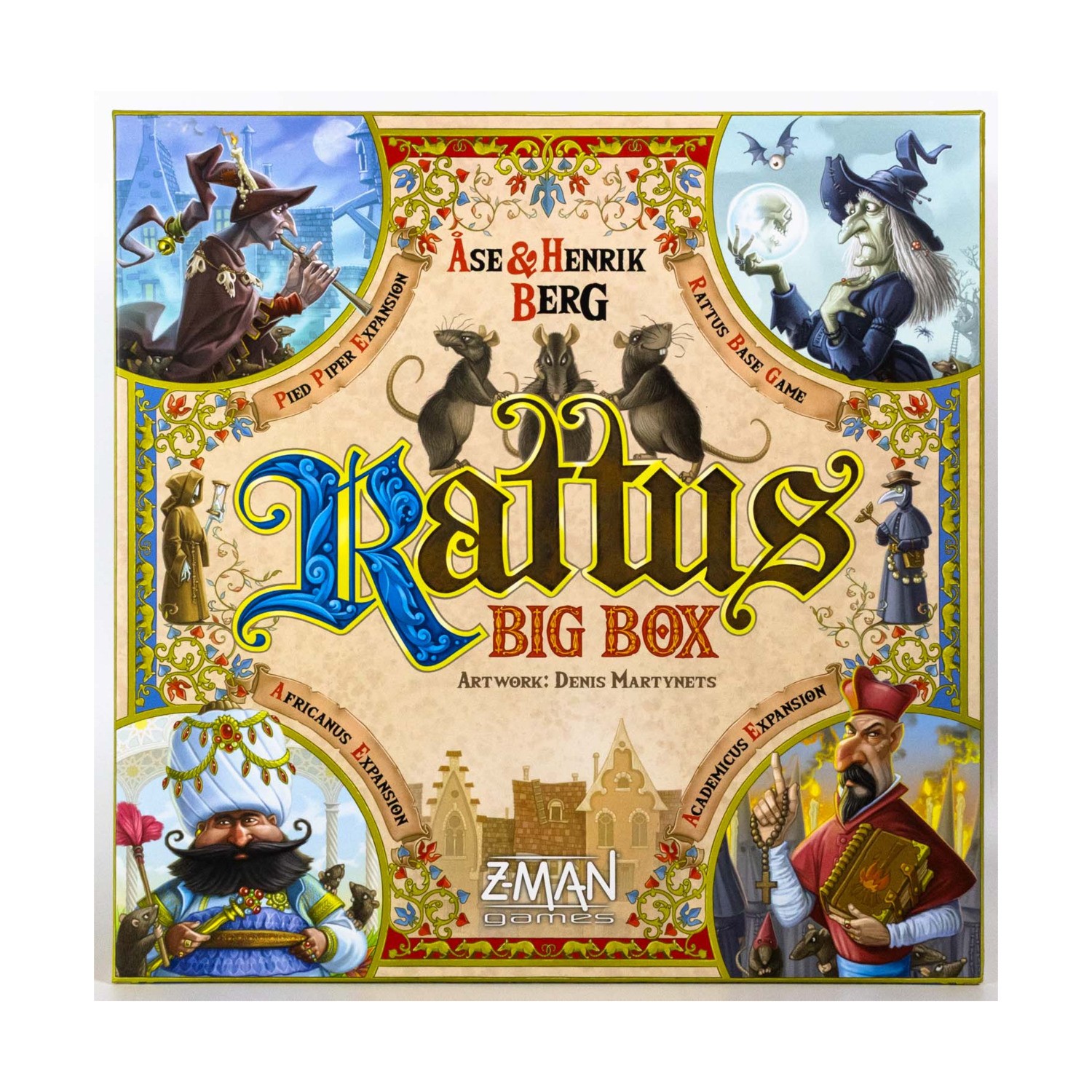 Z-Man Rattus Collection #6 – Big Box + 3 Expansion! EX/NM