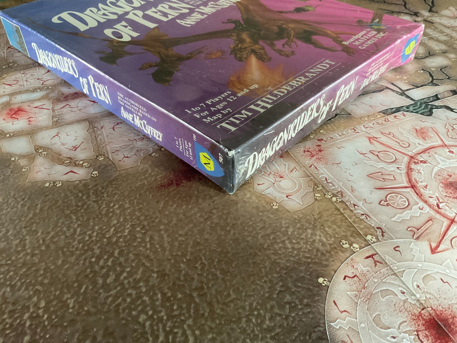 Mayfair Games Dragonriders of Pern Board Game in shrink box damaged MGI