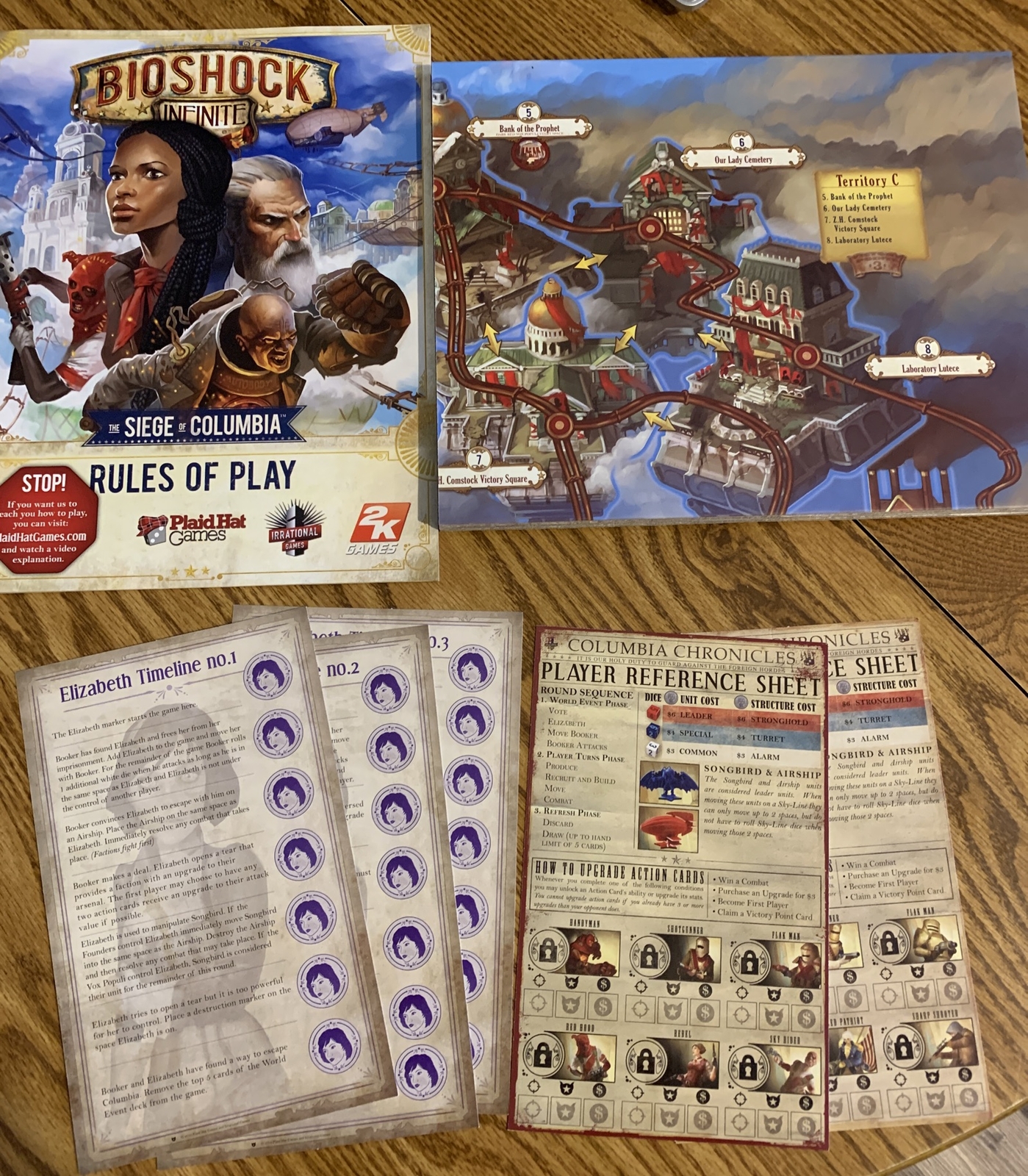 Bioshock Infinite The Siege of Columbia – Plaid Hat Games New