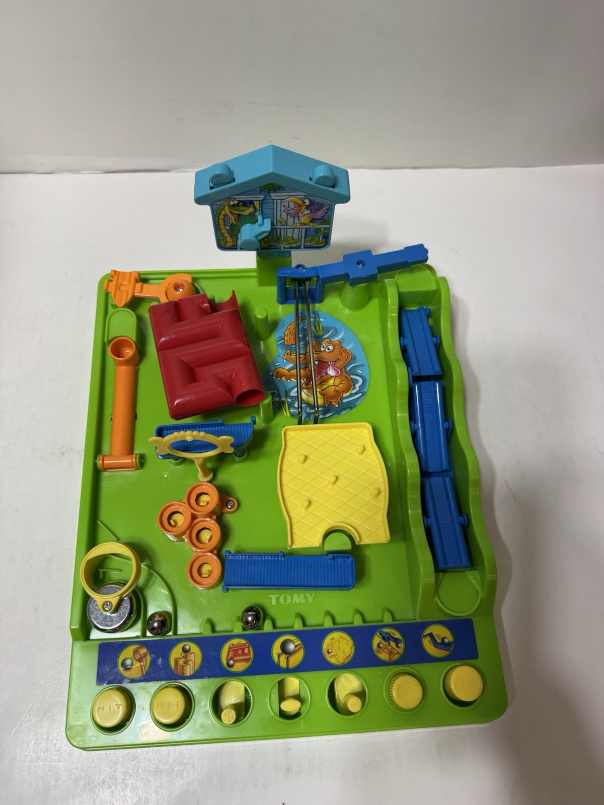 Screwball Scramble Tomy 2004 Vtg Skill Obstacle Game Complete Works See Video