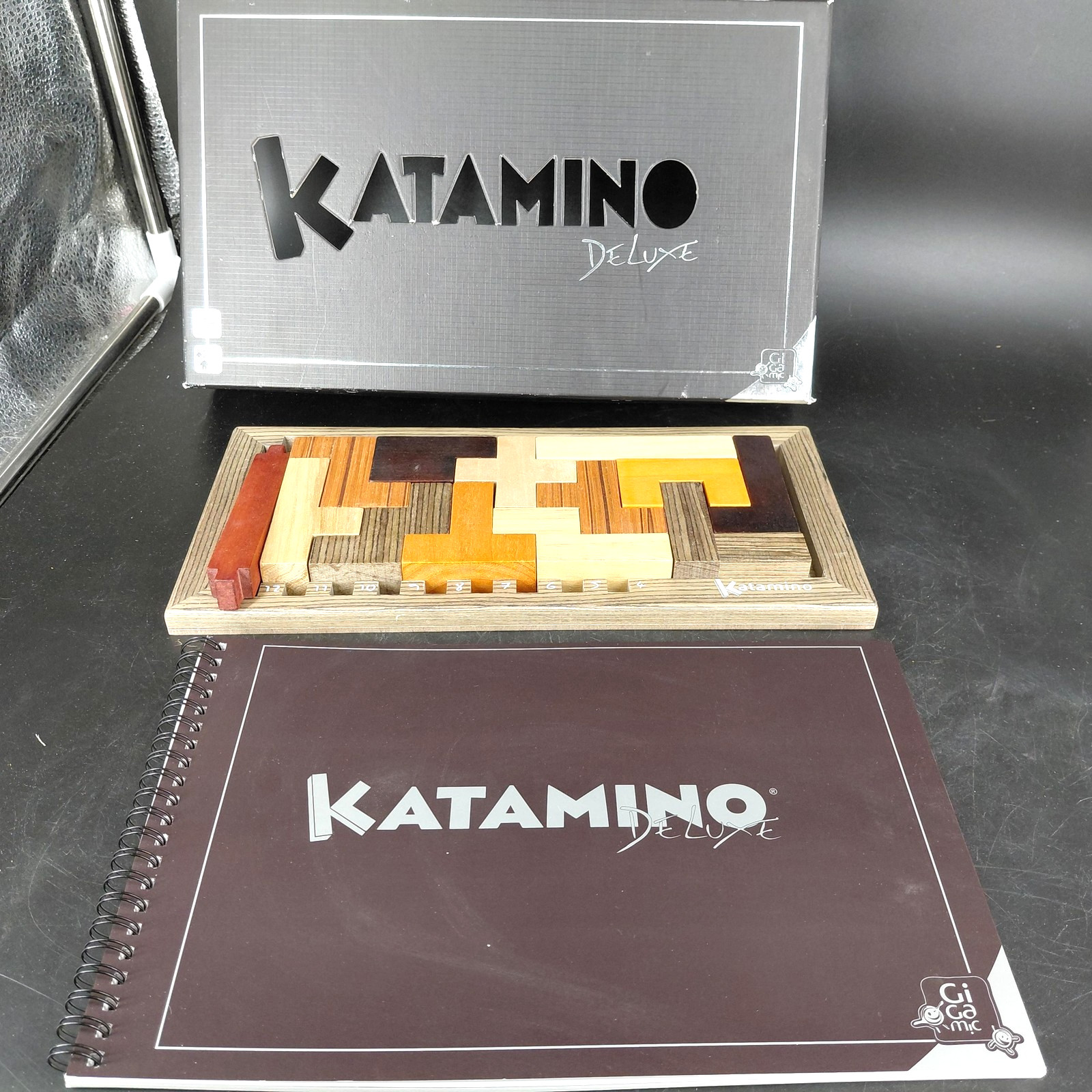 Katamino Deluxe Board Game Gigamic 1993 Strategy Puzzle 1-2 Player 7+ Complete
