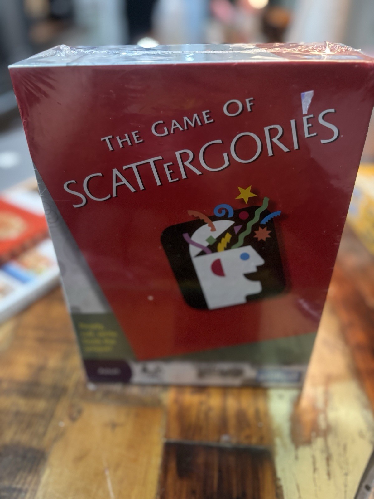 Parker Brothers Scattergories Party Game Strategy Theme 20-Sided Die Adult
