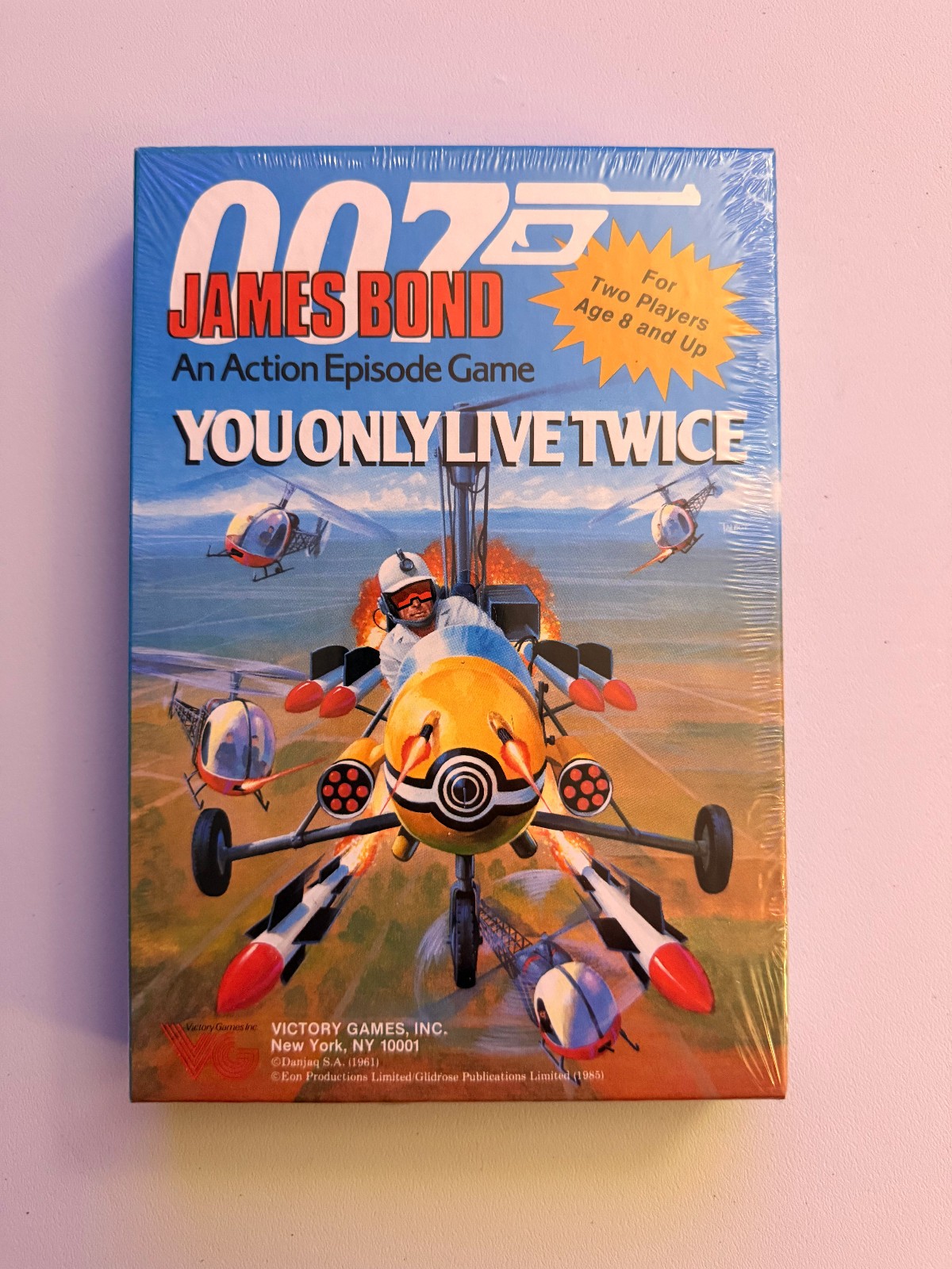 You Only Live Twice Action Episode Game (007 James Bond) Sealed