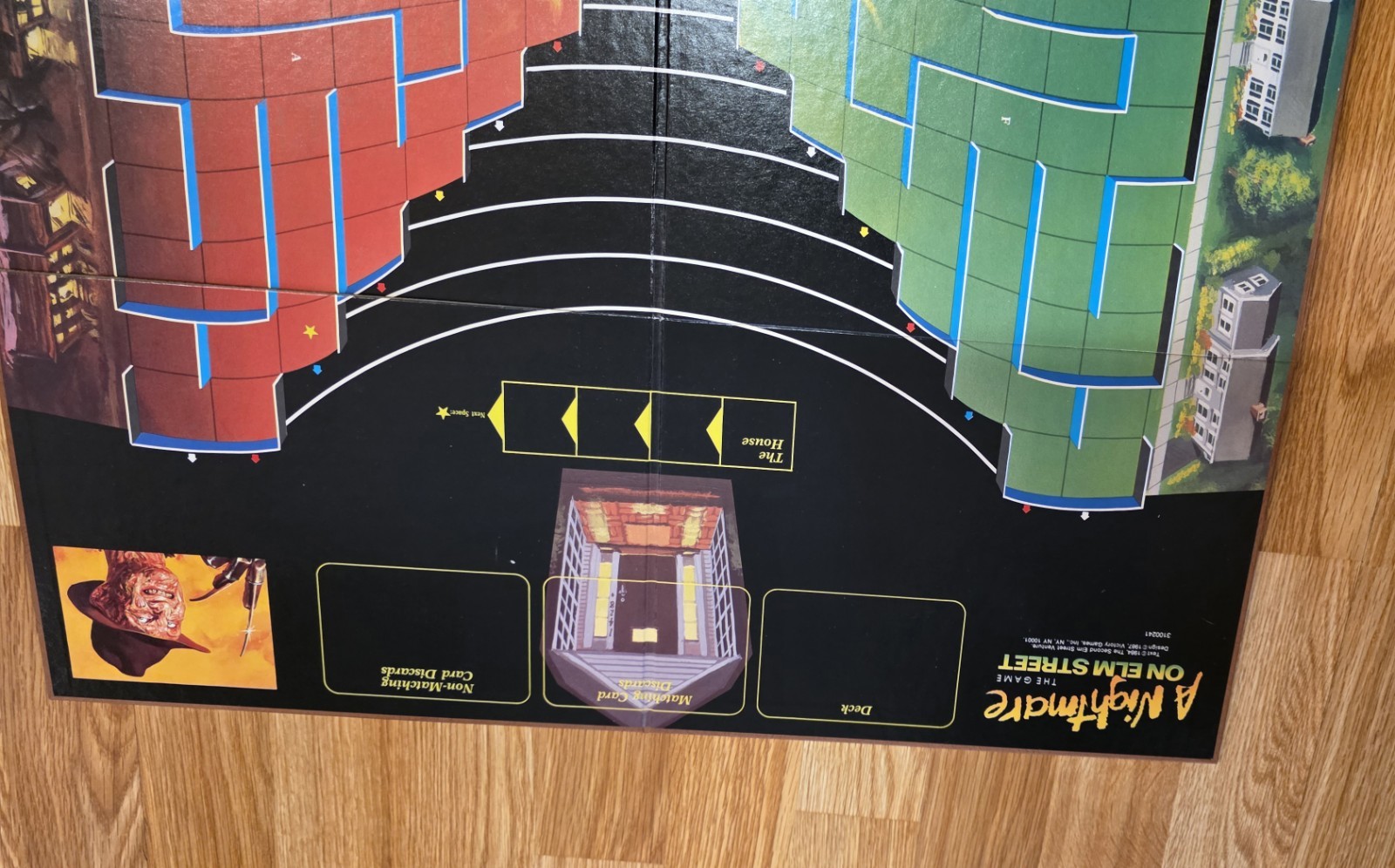 A Nightmare On Elm Street 1987 Board Game Clean