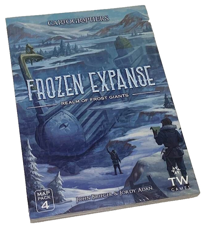 Frozen Expanse Realm Frost Giants Cartographers Map Pack 4 Brieger Adan NEW