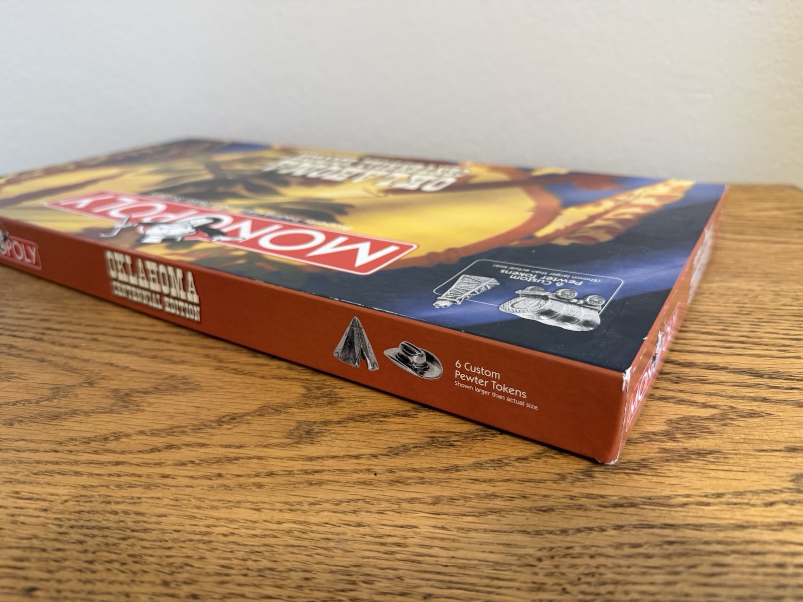 Parker Bros. Monopoly Oklahoma Centennial Edition Board Game 2 to 6 Players-EUC