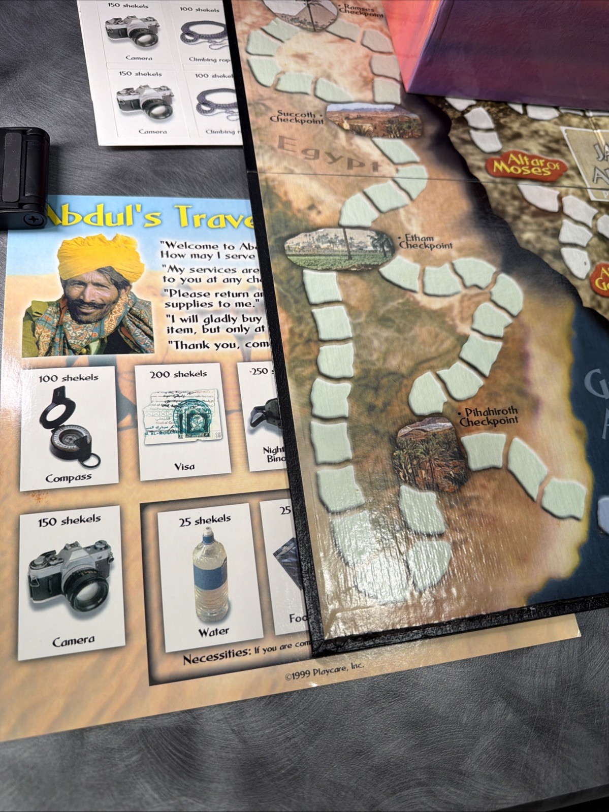 The Lost Mountain of God Bible Exodus Hebrews Bob Cornuke Family Board Game 7+