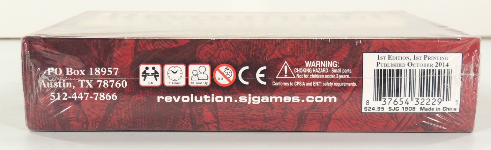 Revolution! Anarchy Steve Jackson Games Expansion Pack 2014 Factory SEALED