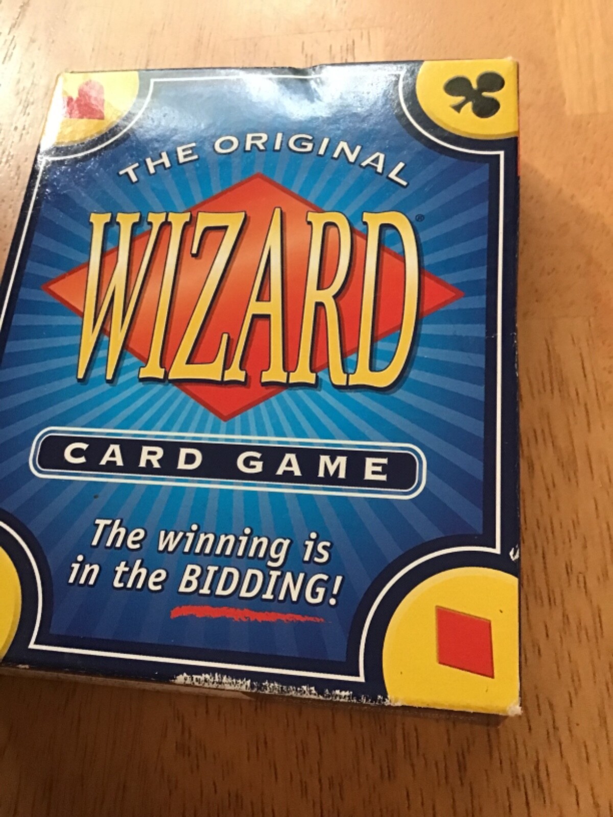 NEW – The Original Wizard® Card Game by U.S. Games System, Game of Trump Bids