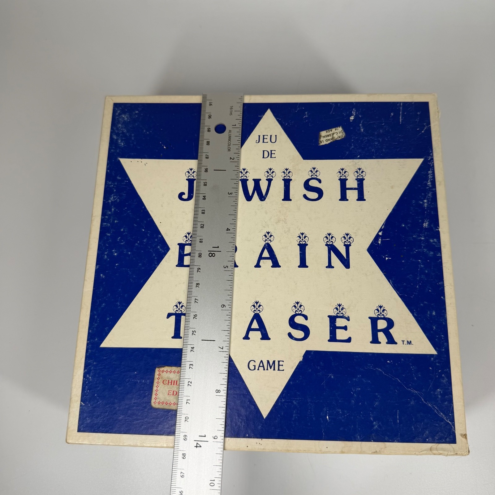 Vintage 1984 Jewish Brain Teaser Children’s Edition Educational Board Game Judai