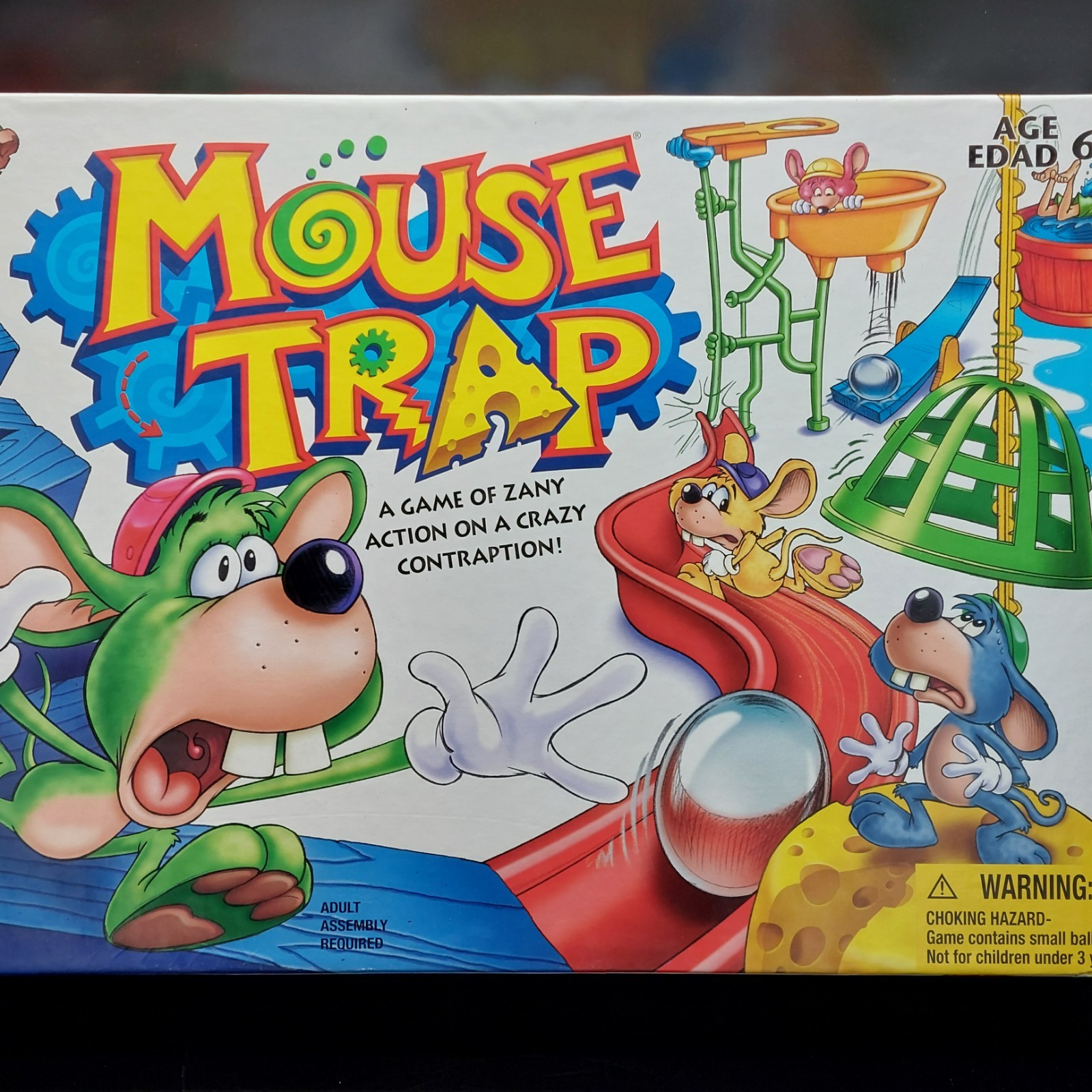 Vintage Mouse Trap COMPLETE Milton Bradley Classic Board Game Kids Family 2005