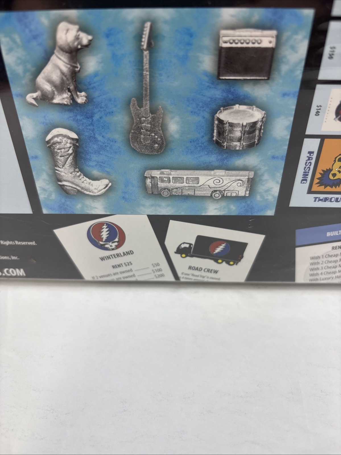 GRATEFUL DEAD OPOLY Monopoly Board Game Brand New Factory Sealed 2009 Deadopoly!
