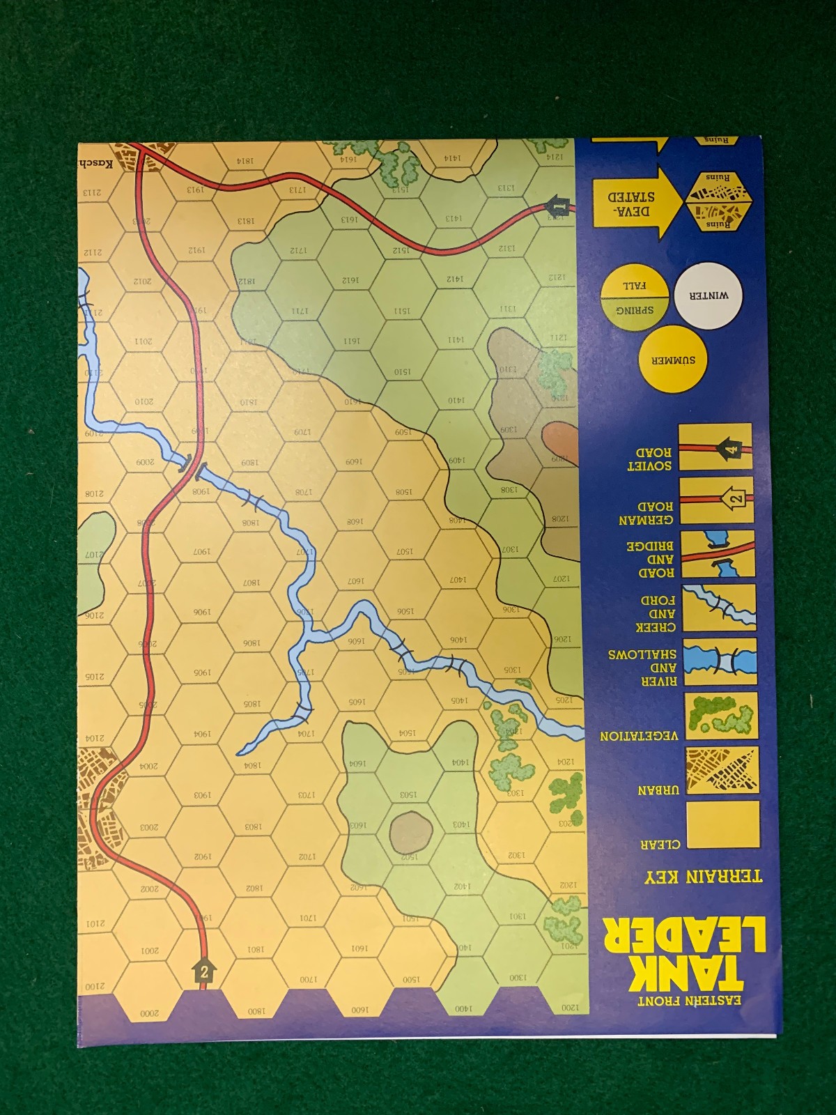 Eastern Front Tank Leader West End Games 1986 Complete!