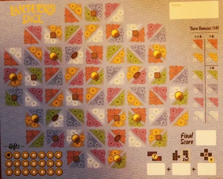 Lanterns Dice – The Legendary Lakes Promo Pad – 4 different lakes 100 pages NEW