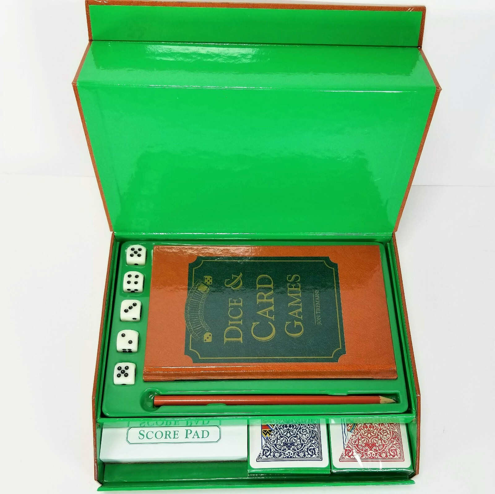 The Ultimate Dice and Card Game Compendium Vintage 1999 NEW Open Box