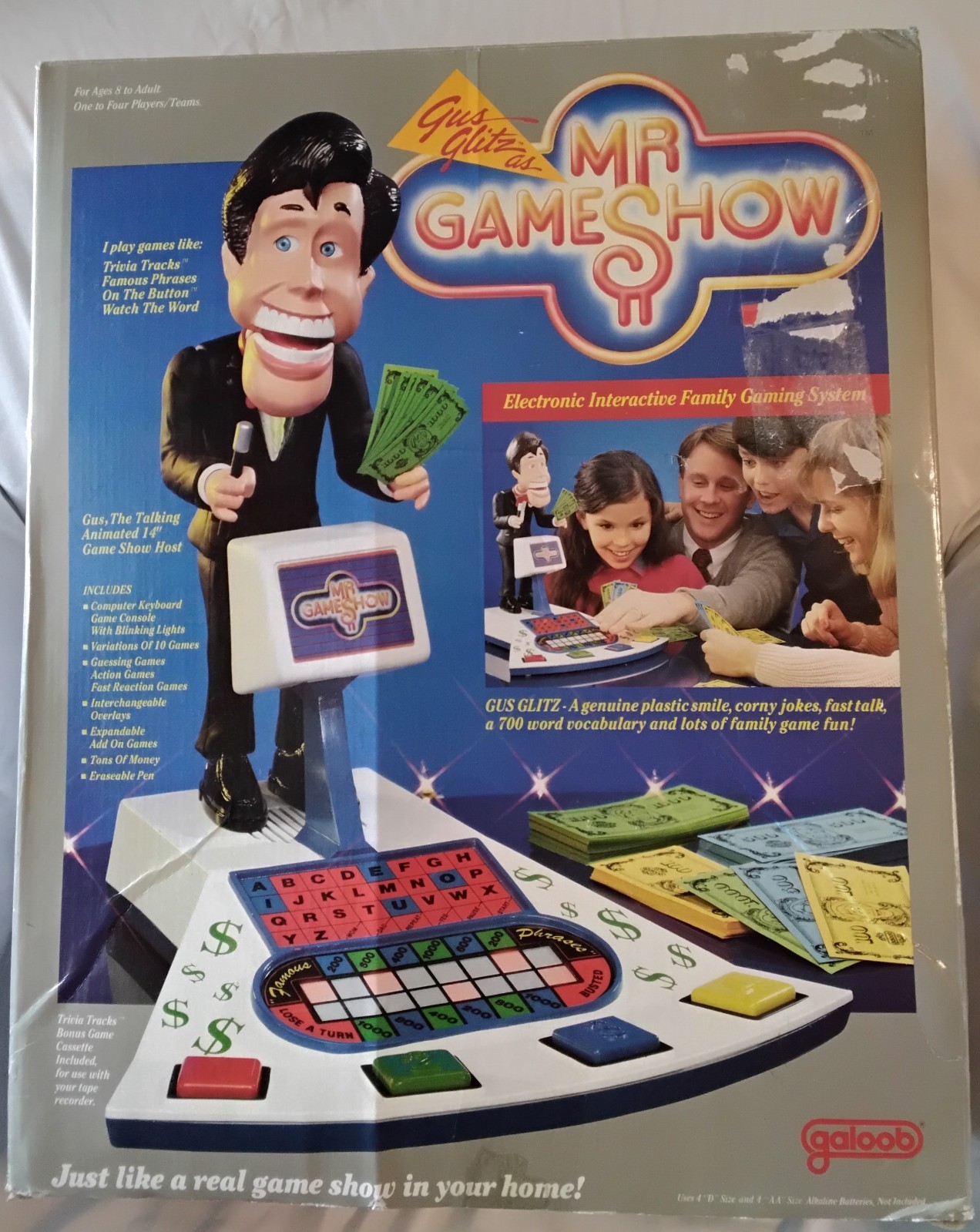 Gus Glitz is Mr game show – Electronic – TESTED – Gently Used/ Unopened Pieces