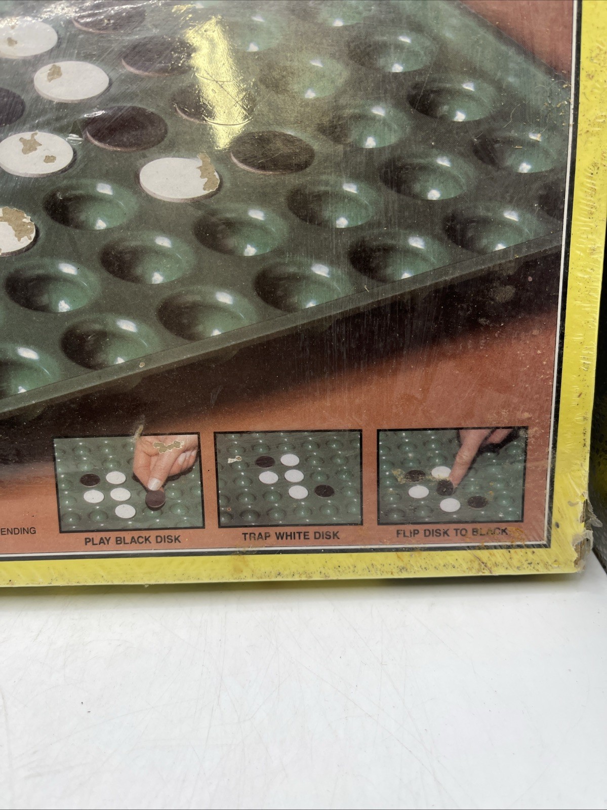 REVERSI BOARD GAME, WHITMAN New Old Stock 1984 : Factory Sealed .