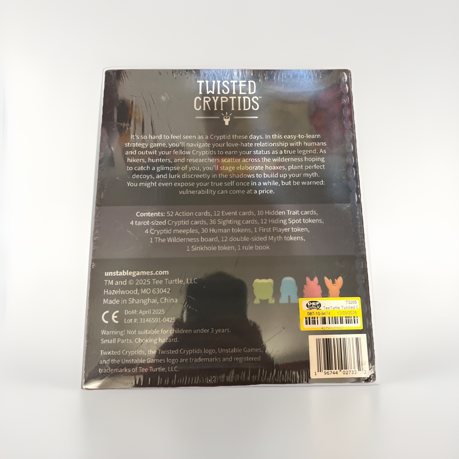 Twisted Cryptids Board Game – New And Sealed!