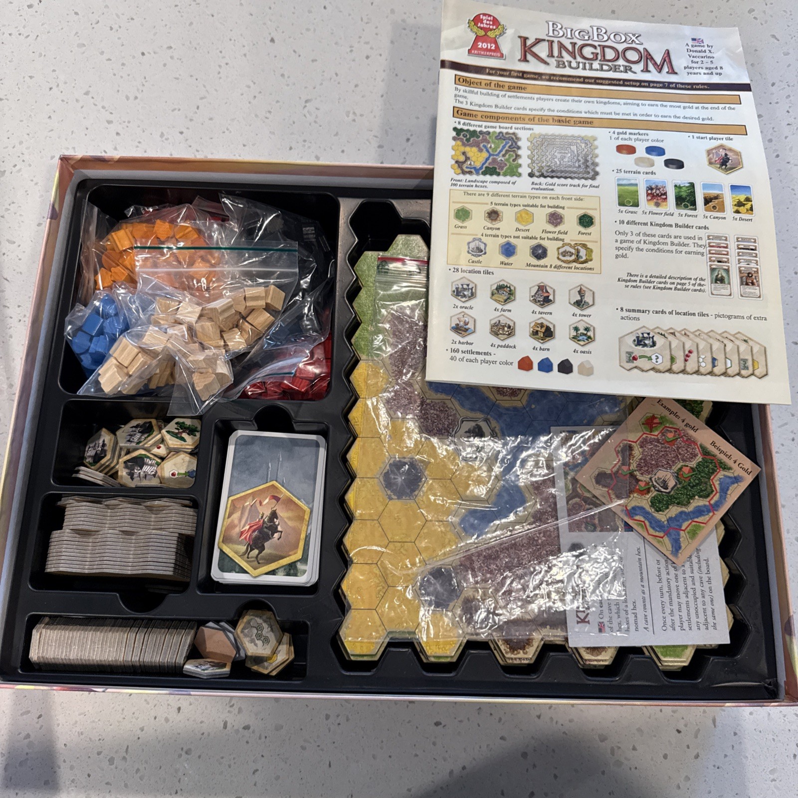 Queen Games Kingdom Builder Big Box 2016