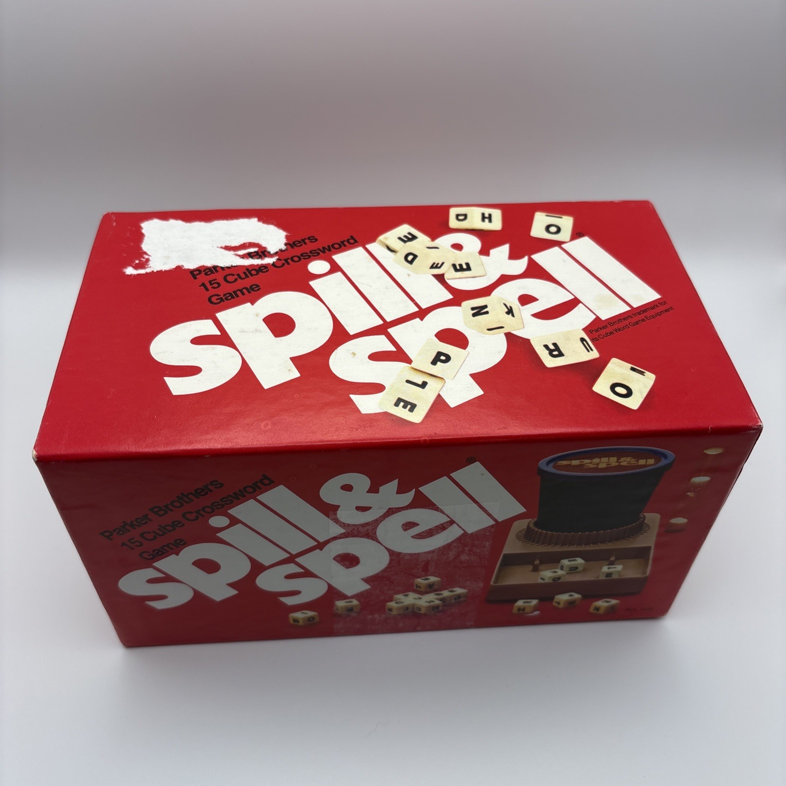 Vintage 1972 – Spill and Spell COMPLETE Parker Brothers Classic Letter Word Game