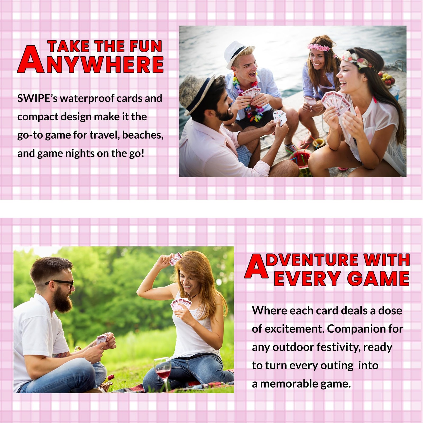 3Z Living Swipe Card Game – Fun & Strategy for14+, Adults, Seniors – 2 to 8 P…
