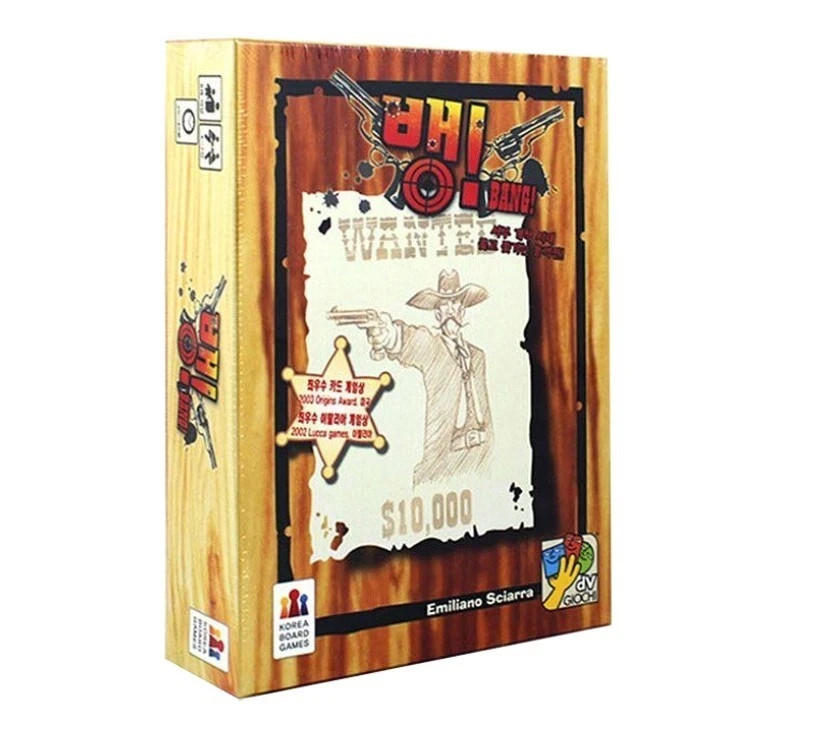 Korea Board Games BANG! Korean / Free Shipping