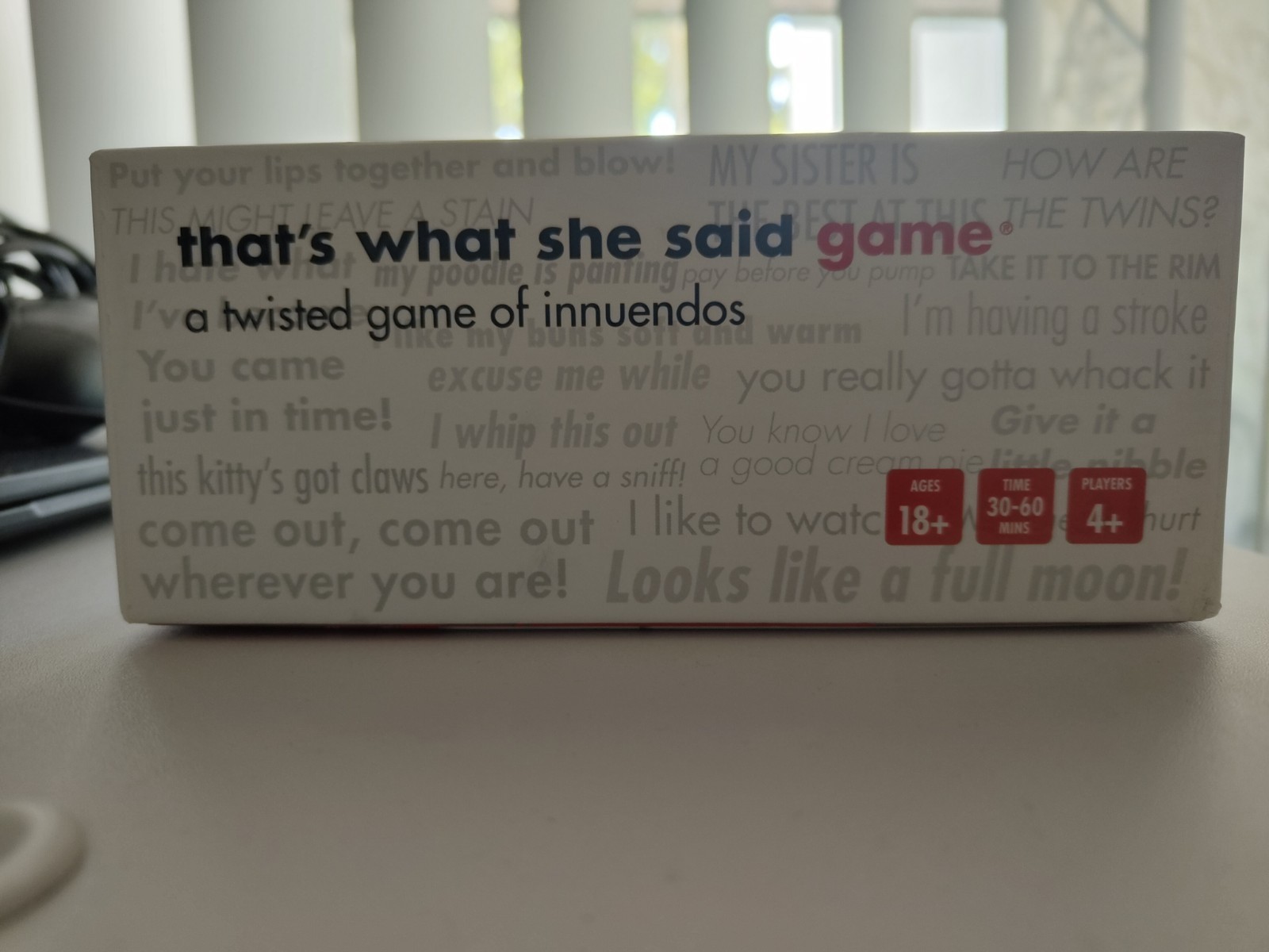 That’s What She Said Game – The Hilariously Twisted Party Game Adults Only New