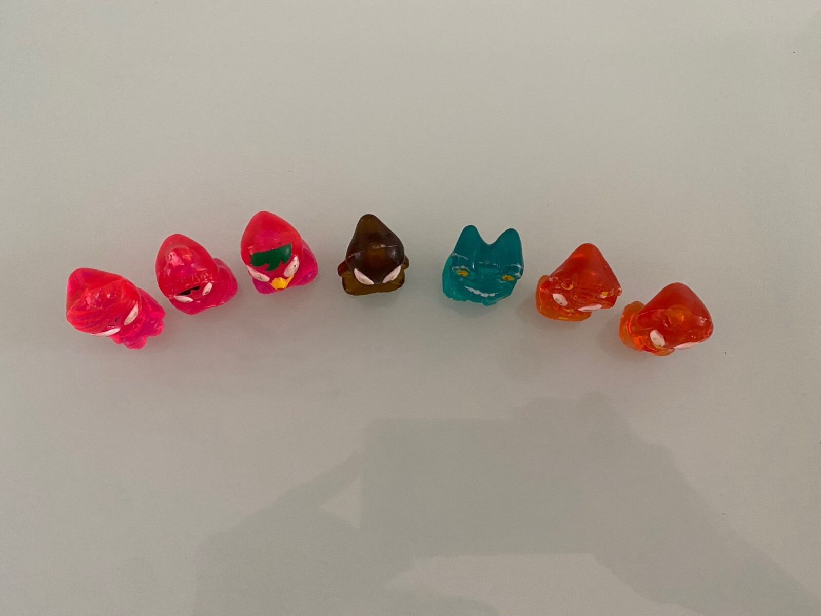 Crazy Bones Hielocos Coca Cola Alien Lot of 7