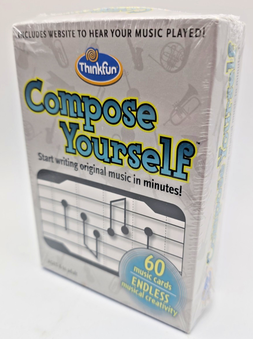 ThinkFun Compose Yourself Music Composer Card Game – Brand New Sealed