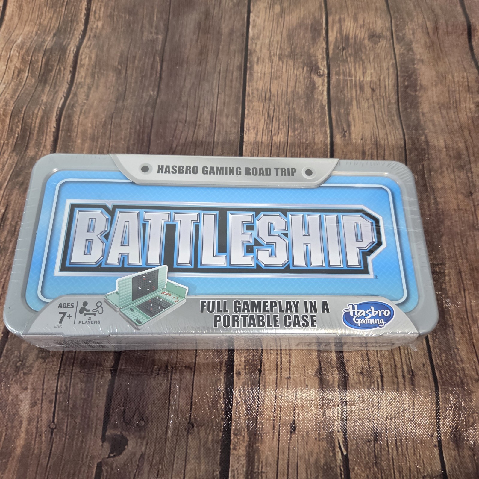 Hasbro Gaming Road Trip Series Battleship – E3280 Portable Metal Case 2 Players