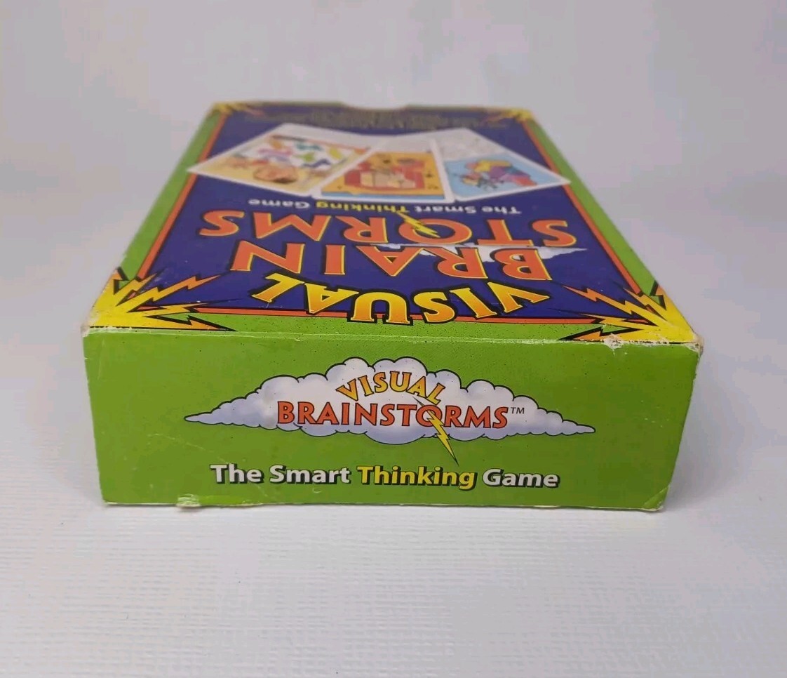 Visual Brain Storms The Smart Thinking Game Cards Binary Arts