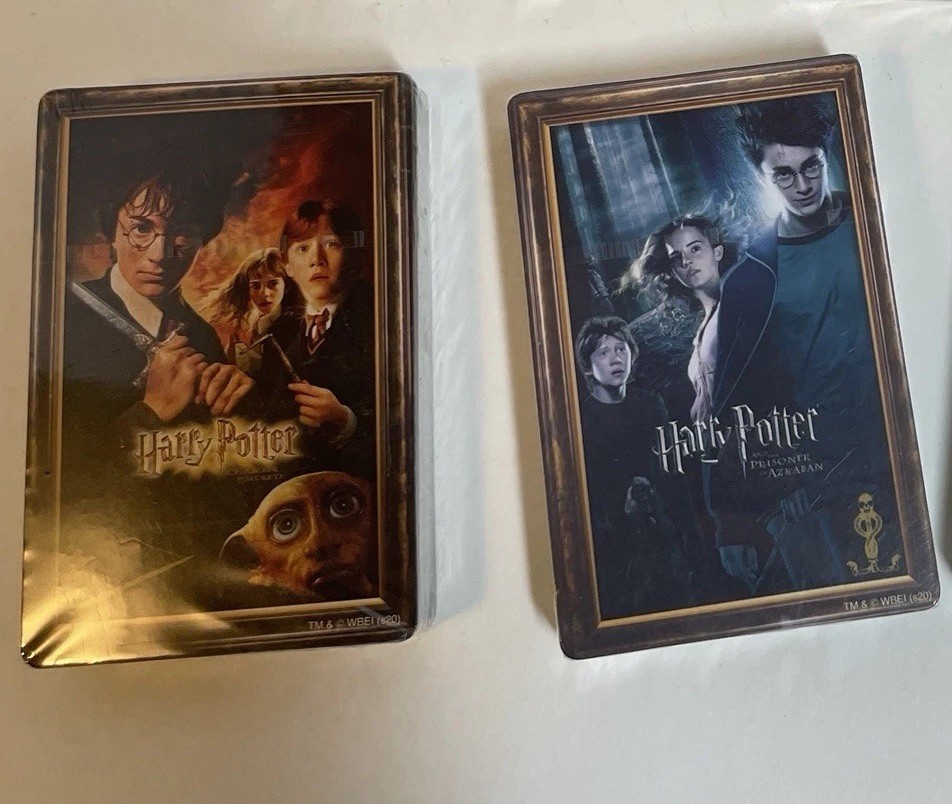 2 Harry Potter Trivia Packs Chamber Of Secrets Prisoner Of Azkaban New, Bk 2 & 3