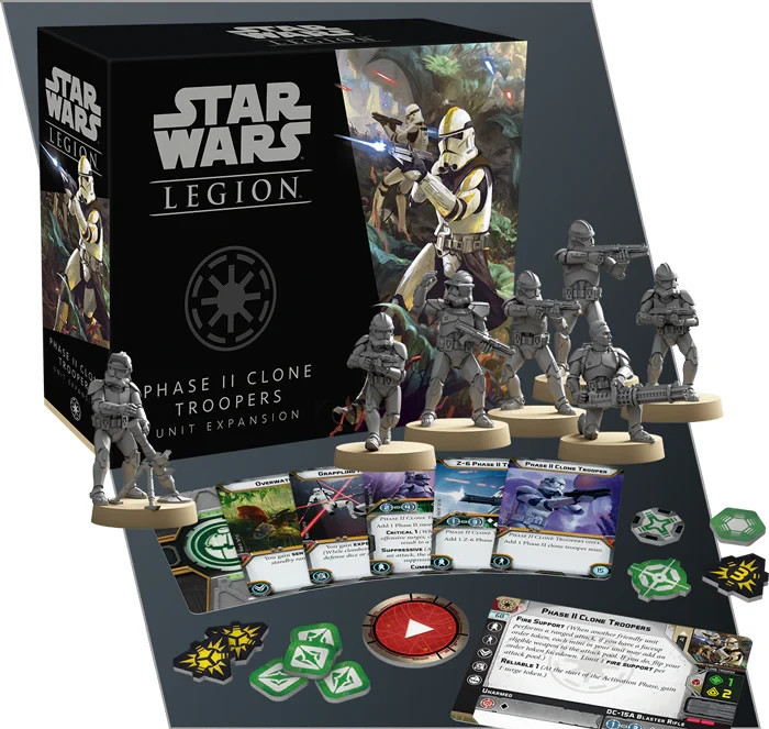Star Wars: Legion – Phase II Clone Troopers Unit Expansion