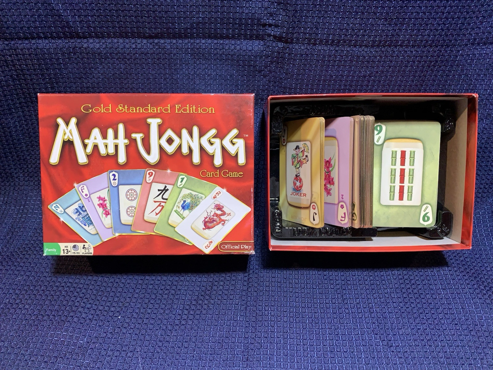 2011 Mah Jongg Card Game – Chinese Gold Standard Edition -Complete Free Shipping