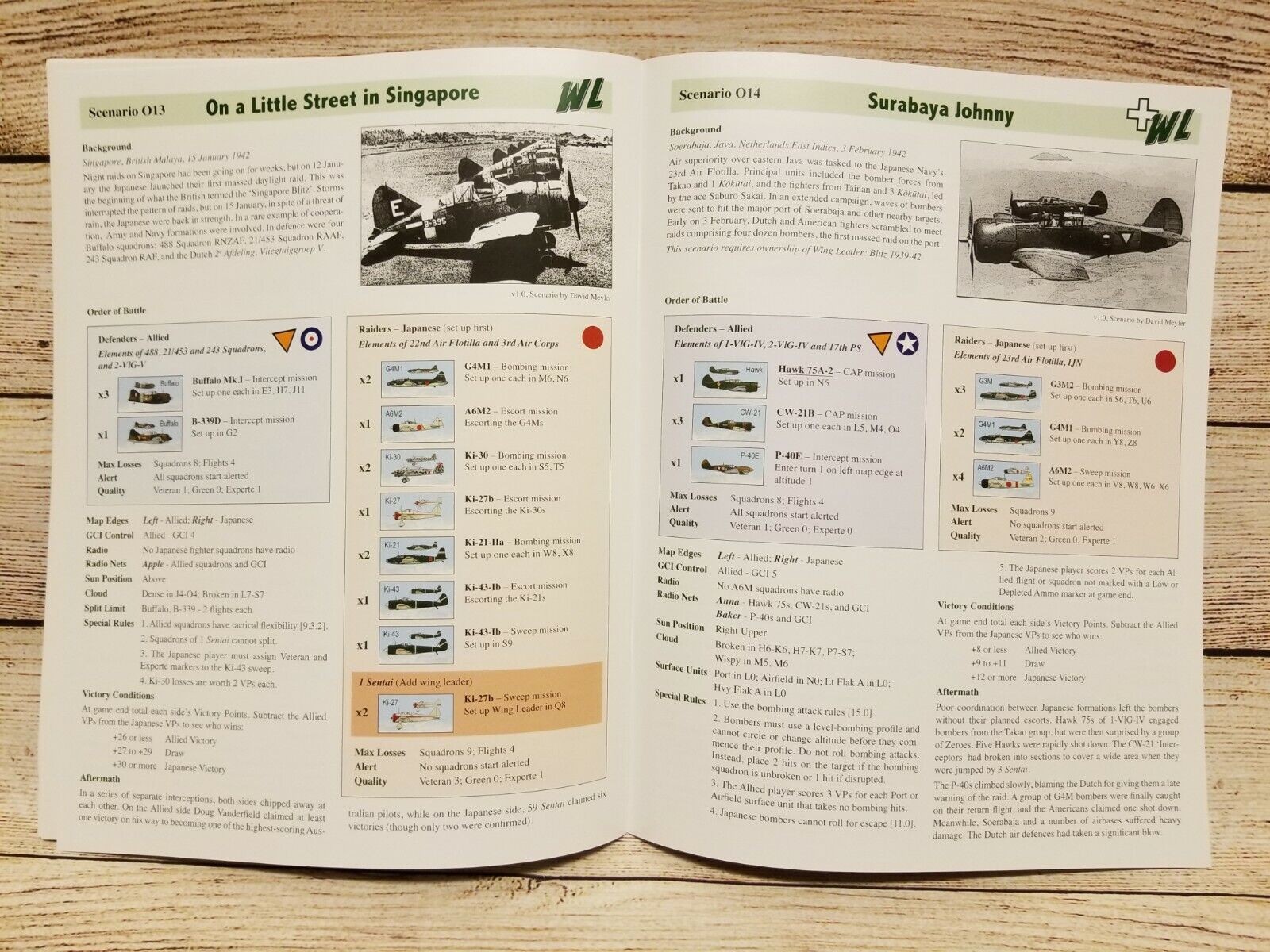 GMT Games Wing Leader: Origins 1936-1942