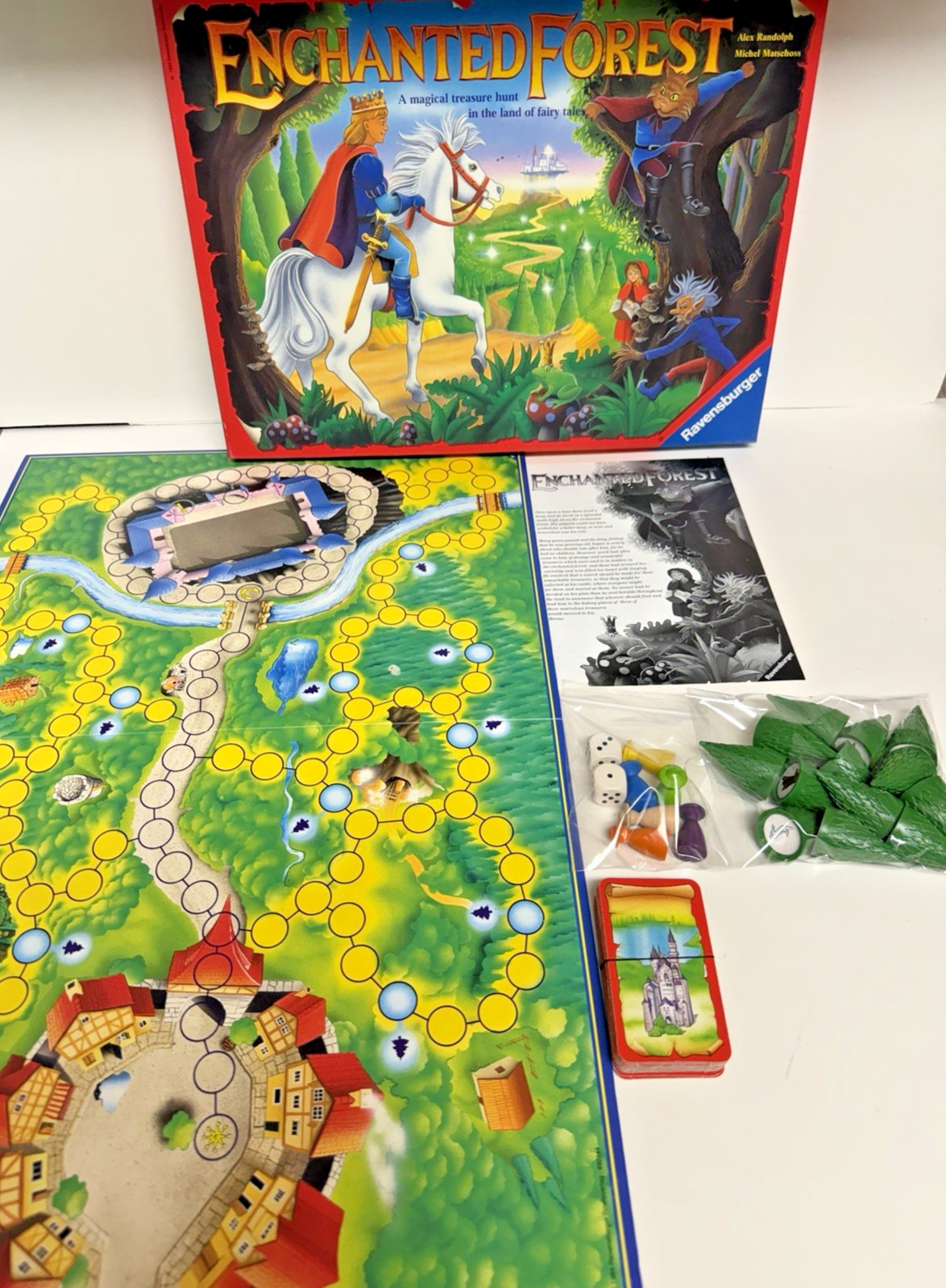 Enchanted Forest Board Game Ravensburger 1994 VG