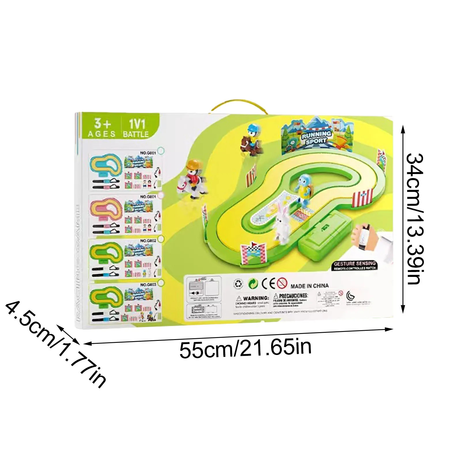 Sensory Racing Game Board 2 Player Parent Child Interactive Activity