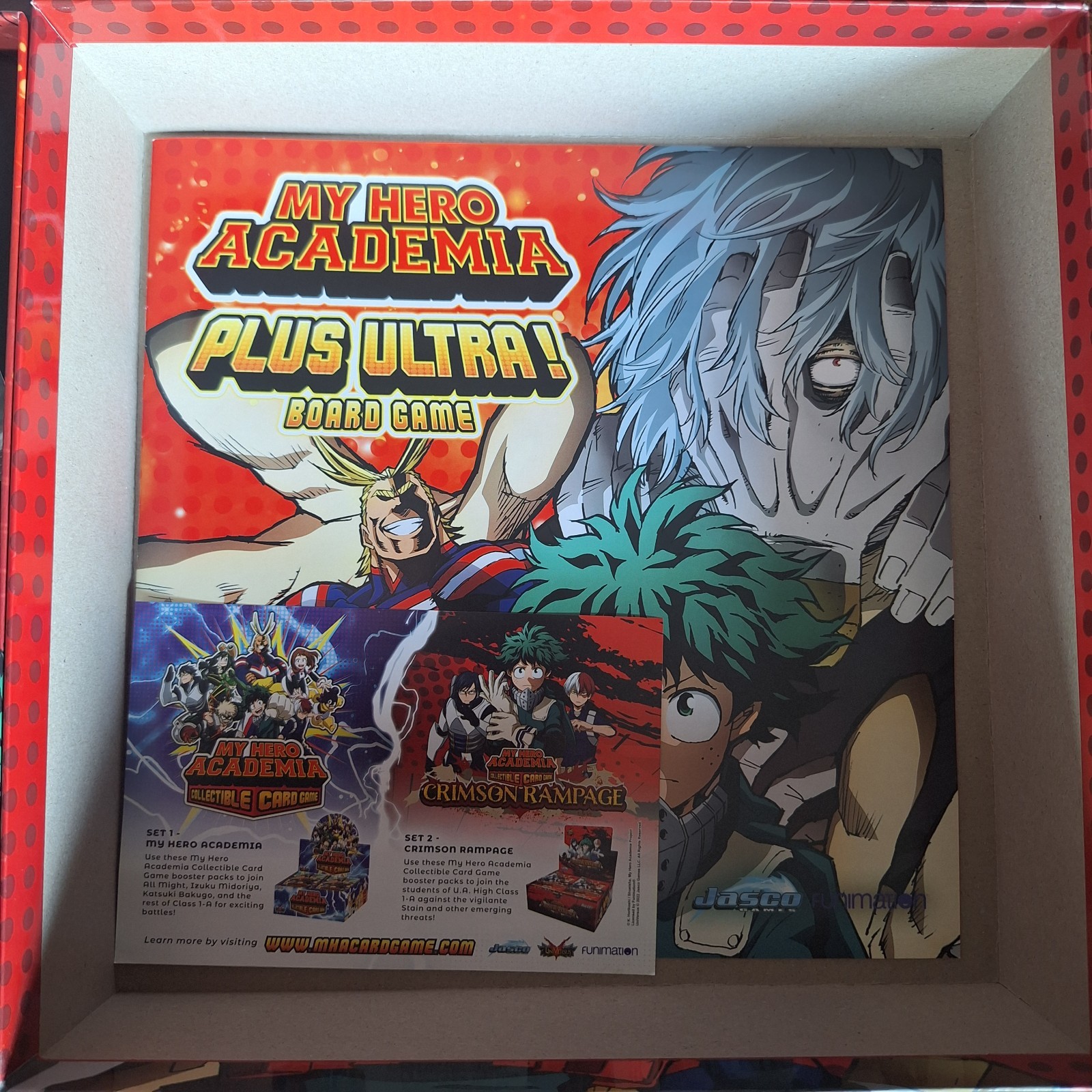 My Hero Academia Plus Ultra Board Game Jasco 2022 Anime 2-4 Players Complete