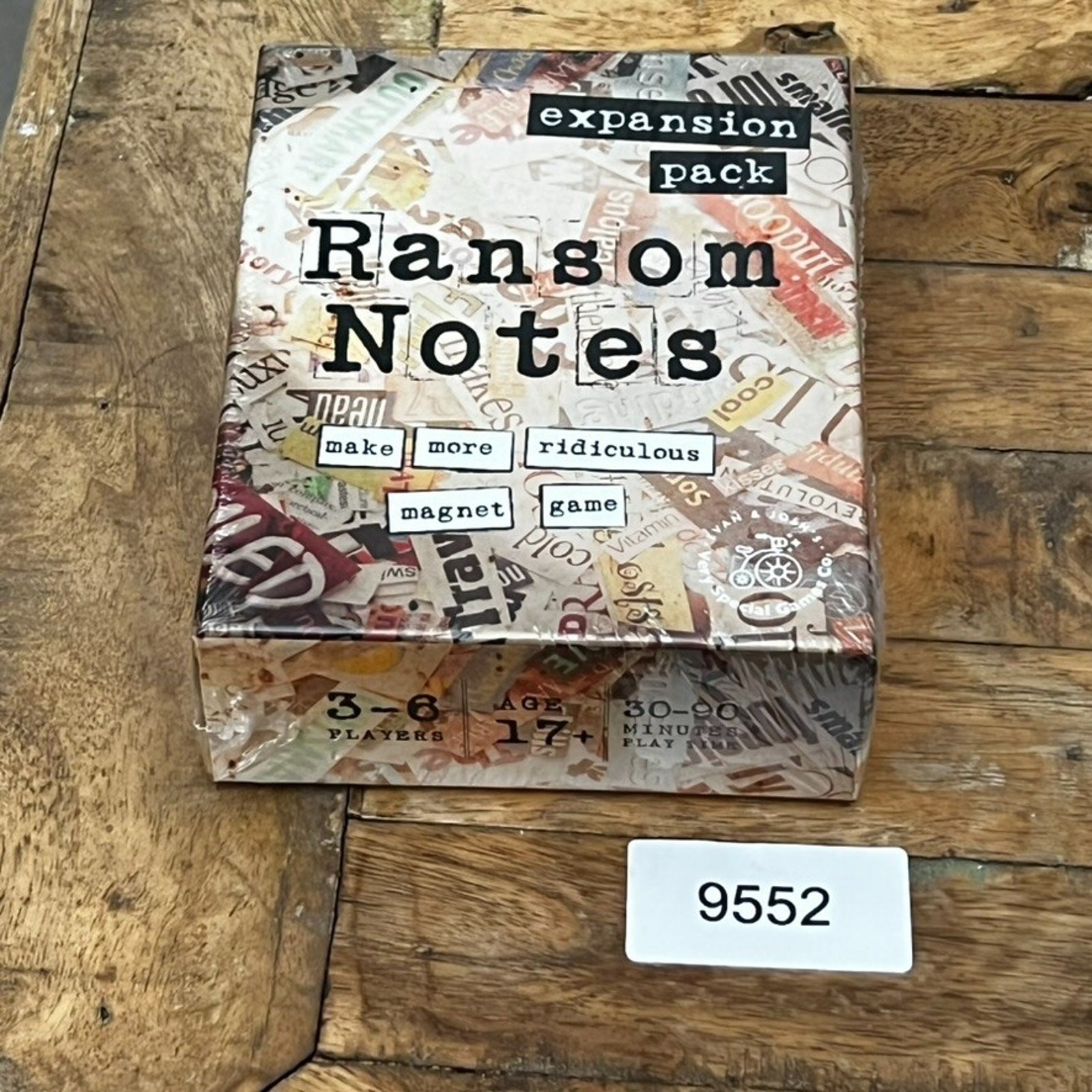 SEALED Ransom Notes The Ridiculous Word Magnet Party Game Expansion Pack