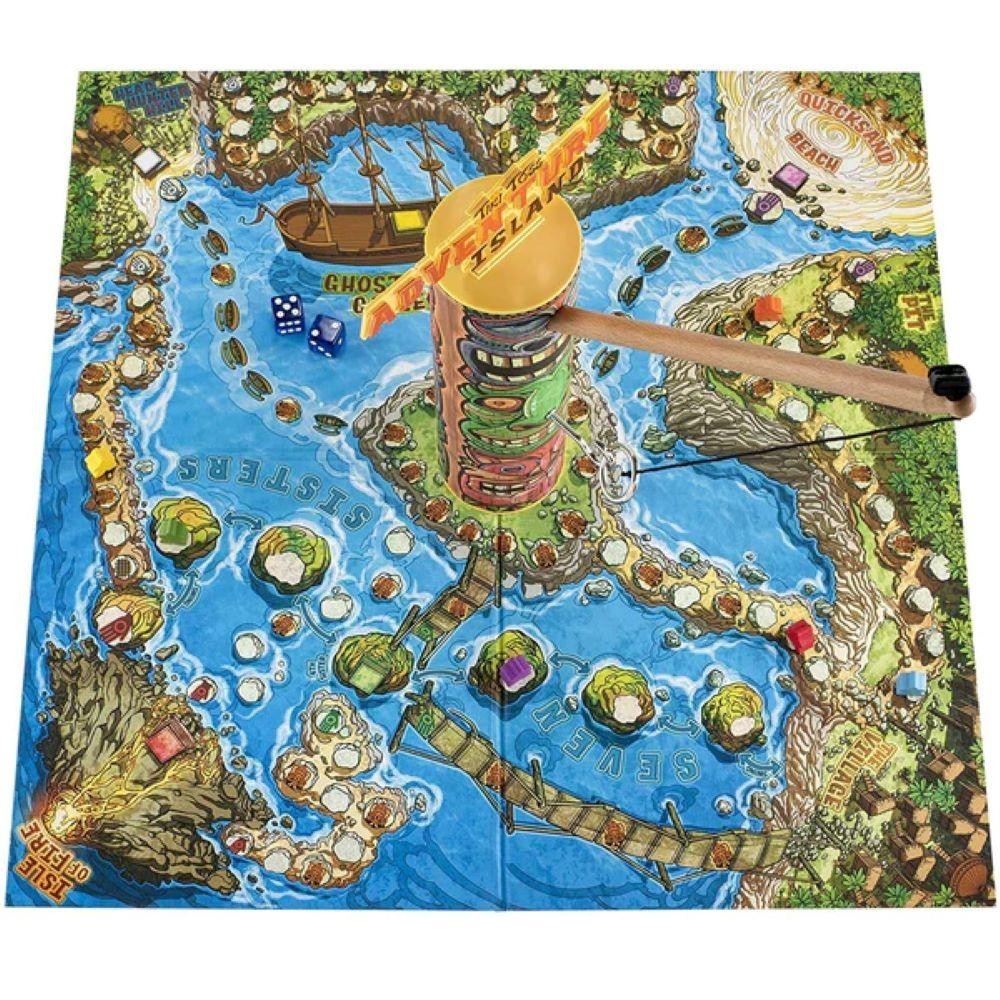 Adventure Island Tiki Toss® Board Game – NEW