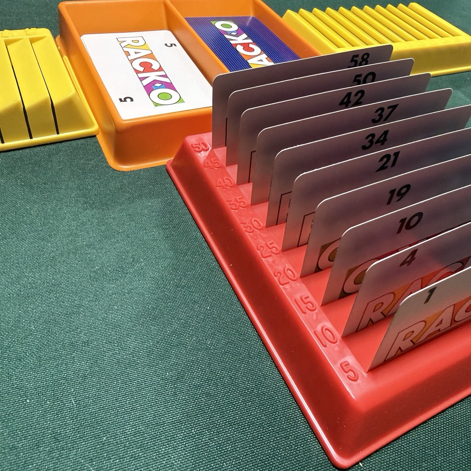 Racko Vintage Milton Bradley Racko Card Game 1987 Complete Family Fun Ships Free