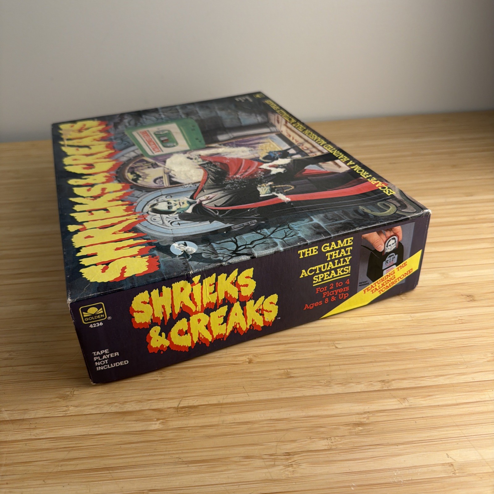 Shrieks Creaks Talking Horror Board Game Vintage 1988 Complete!